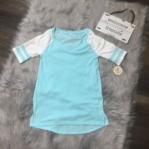 💟 3/$10 SO baseball tee top